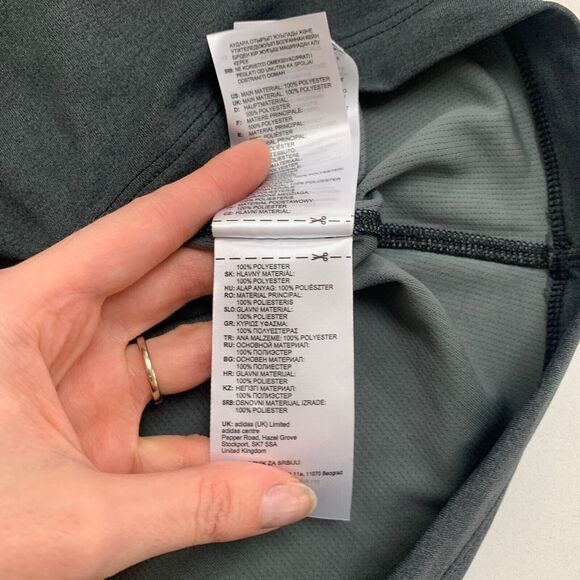 Adidas Aeroready T Shirt Womens XS Extra Small Black Short Sleeve Training Tee - Picture 10 of 12